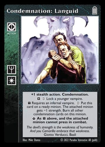 Condemnation: Languid