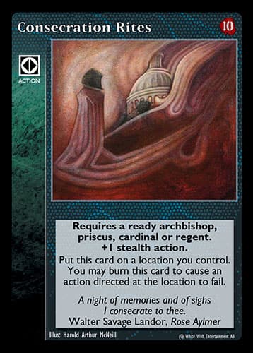 Consecration Rites