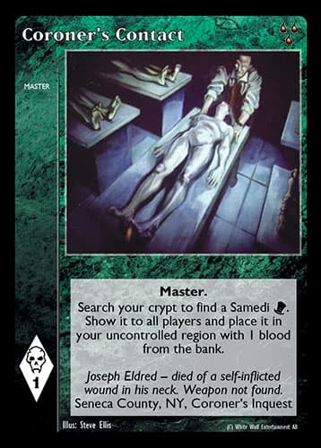 Coroner's Contact