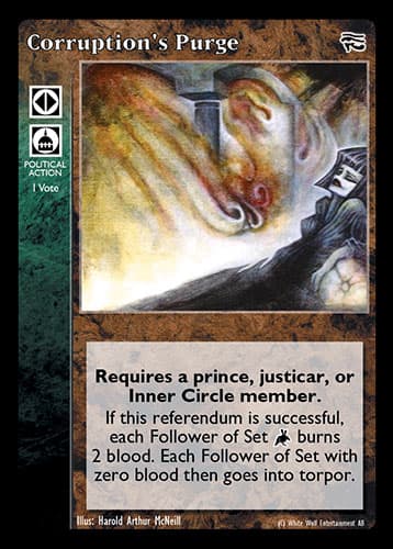 Corruption's Purge