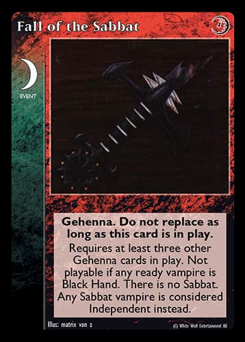 Fall of the Sabbat