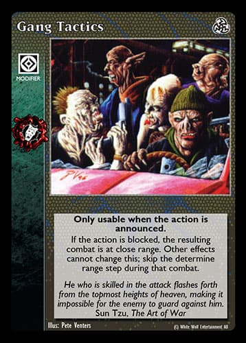 Gang Tactics