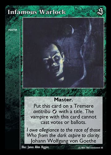 Infamous Warlock