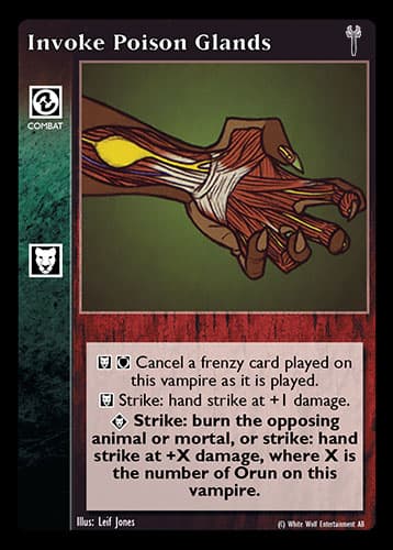 Invoke Poison Glands