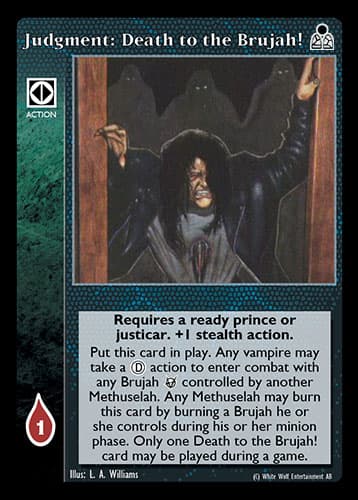 Judgment: Death to the Brujah!