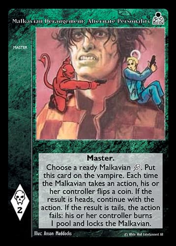 Malkavian Derangement: Alternate Personality