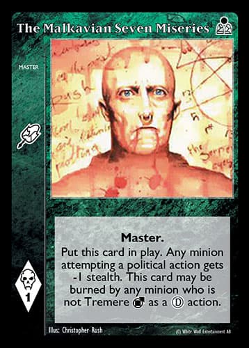The Malkavian Seven Miseries