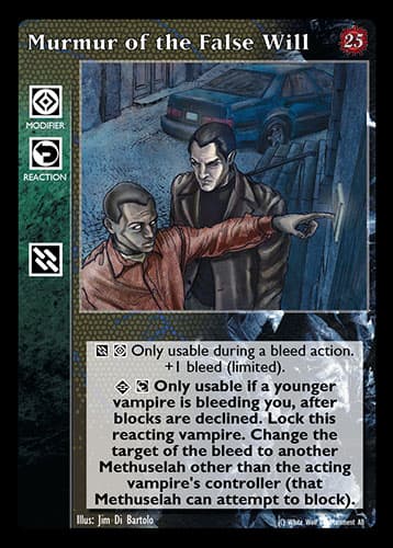 Murmur of the False Will