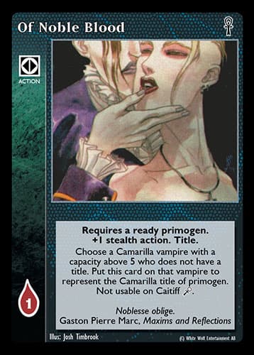 Of Noble Blood