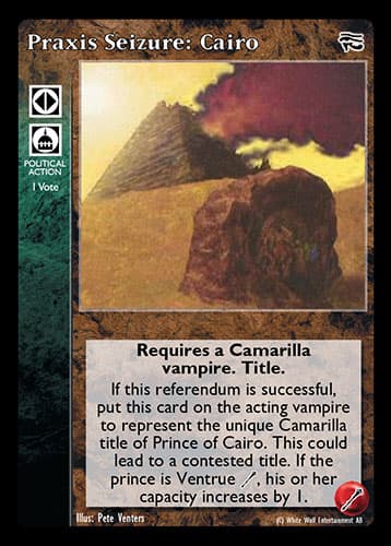 Praxis Seizure: Cairo