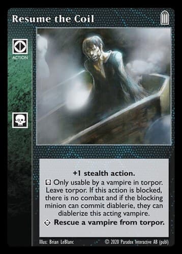 Resume the Coil