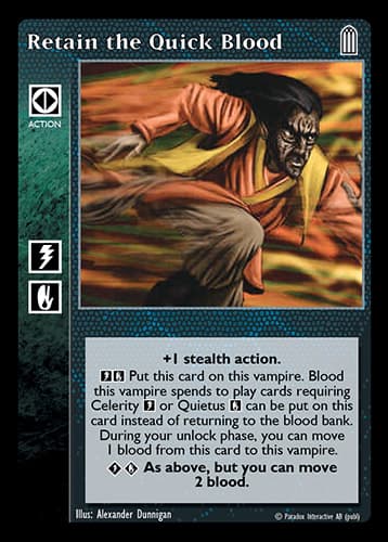 Retain the Quick Blood