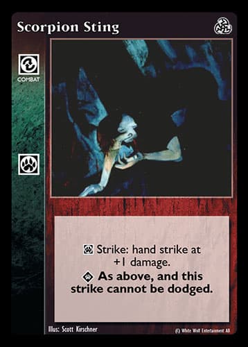 Scorpion Sting