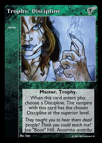 Trophy: Discipline
