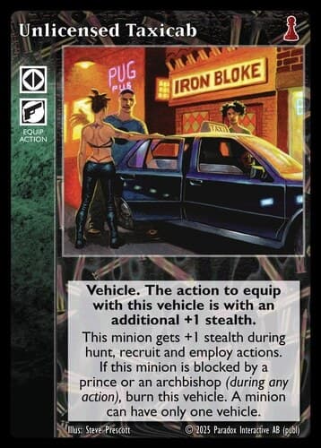 Unlicensed Taxicab