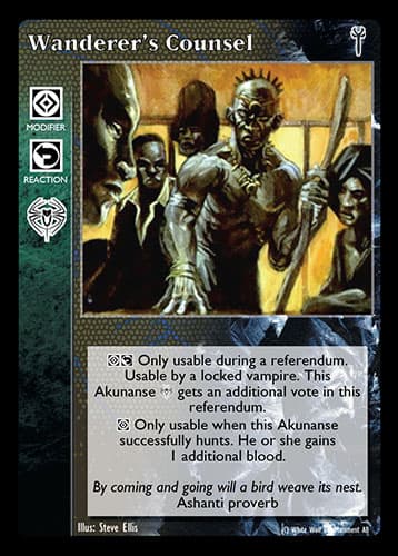 Wanderer's Counsel