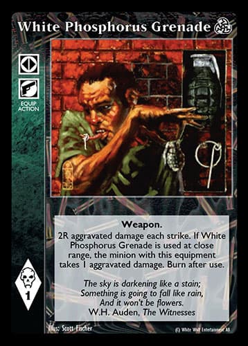 White Phosphorus Grenade