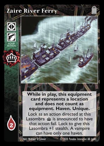 Zaire River Ferry