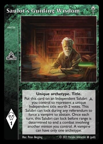 Saulot's Guiding Wisdom