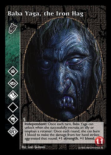 Baba Yaga, the Iron Hag