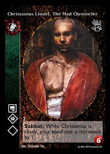 Christanius Lionel, The Mad Chronicler