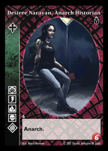 Desiree Narayan, Anarch Historian