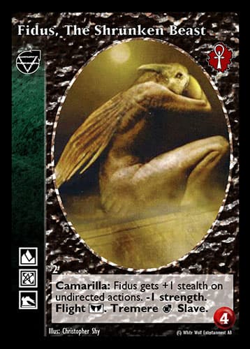 Fidus, The Shrunken Beast