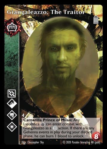 Giangaleazzo, The Traitor