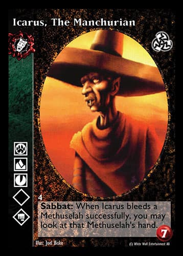 Icarus, The Manchurian