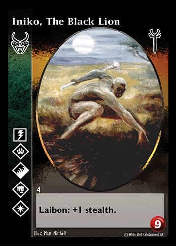 Iniko, The Black Lion