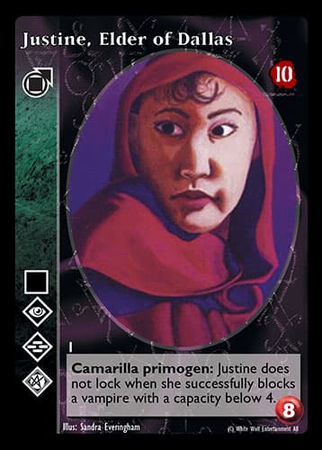 Justine, Elder of Dallas