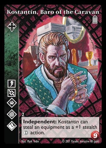 Kostantin, Baro of the Caravan