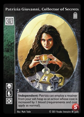 Patrizia Giovanni, Collector of Secrets