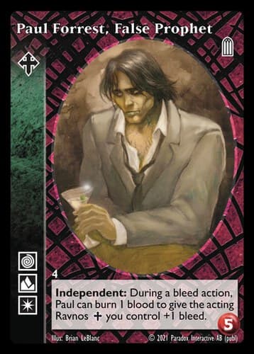 Paul Forrest, False Prophet