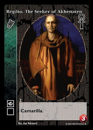 Regilio, The Seeker of Akhenaten