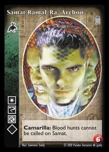 Samat Ramal-Ra, Archon