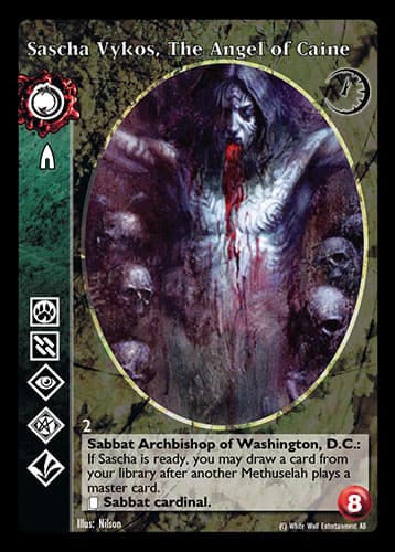 Sascha Vykos, The Angel of Caine