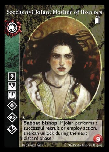 Szechenyi Jolán, Mother of Horrors