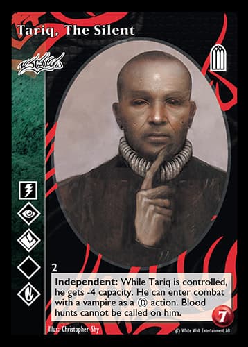 Tariq, The Silent