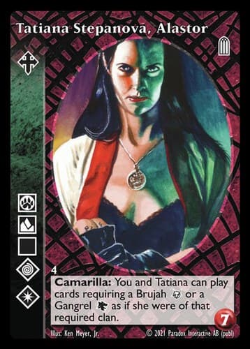 Tatiana Stepanova, Alastor