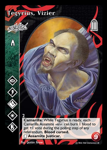 Tegyrius, Vizier