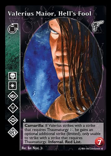 Valerius Maior, Hell's Fool