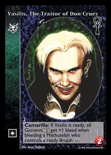 Vasilis, The Traitor of Don Cruez