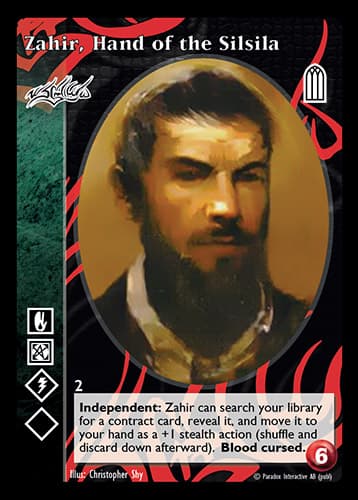 Zahir, Hand of the Silsila