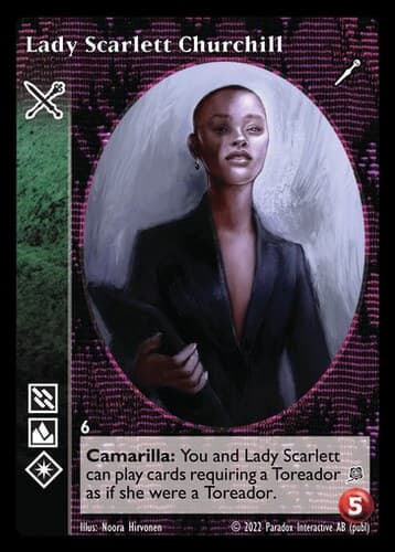 Lady Scarlett Churchill