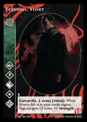 Tegyrius, Vizier