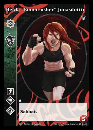 Hekla "Bonecrusher" Jónasdóttir