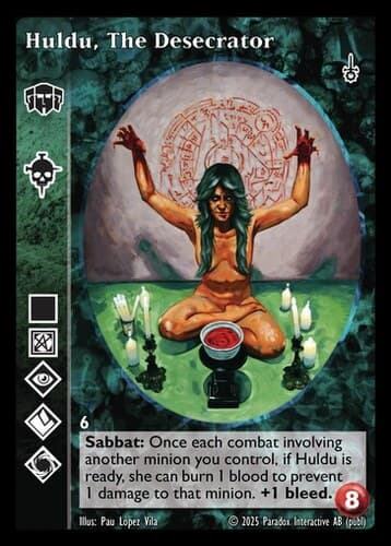 Huldu, The Desecrator