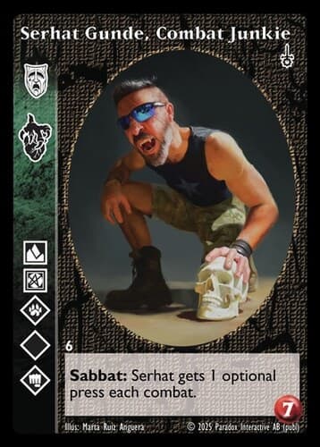 Serhat Gunde, Combat Junkie