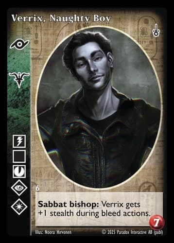 Verrix, Naughty Boy